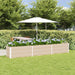 Jardinieră Creme 290 x 50 x 45 cm Oțel Galvanizat - WALTI WALTI