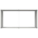 Jardinieră Creme 195 x 100 x 45 cm Oțel Galvanizat - WALTI WALTI