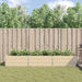 Jardinieră Creme 195 x 100 x 45 cm Oțel Galvanizat - WALTI WALTI