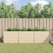 Jardinieră Creme 195 x 100 x 45 cm Oțel Galvanizat - WALTI WALTI
