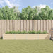 Jardinieră Creme 195 x 100 x 45 cm Oțel Galvanizat - WALTI WALTI