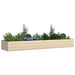 Jardinieră Creme 195 x 100 x 45 cm Oțel Galvanizat - WALTI WALTI