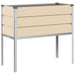 Jardinieră Creme 100 x 45 x 90 cm Oțel Galvanizat - WALTI WALTI