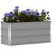 Jardinieră Gri deschis 100 x 40 x 45 cm Oțel - WALTI WALTI