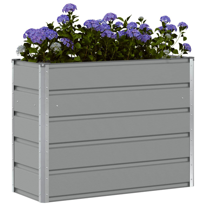 Jardinieră Gri deschis 100 x 40 x 75 cm Oțel - WALTI WALTI