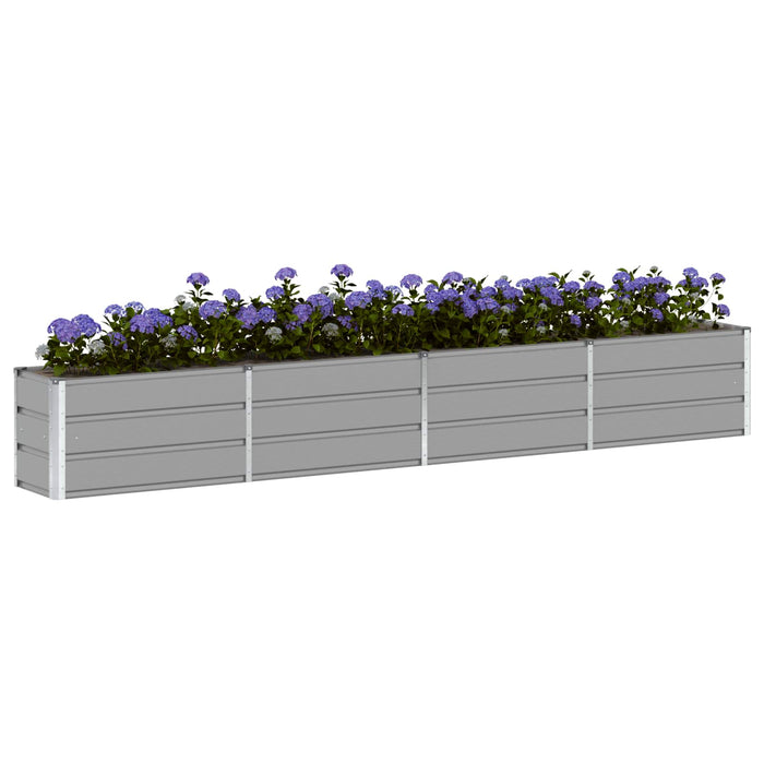 Jardinieră Gri deschis 320 x 40 x 45 cm Oțel - WALTI WALTI