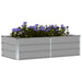 Jardinieră Gri deschis 160 x 80 x 45 cm Oțel - WALTI WALTI