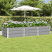 Jardinieră Gri deschis 240 x 80 x 45 cm Oțel - WALTI WALTI