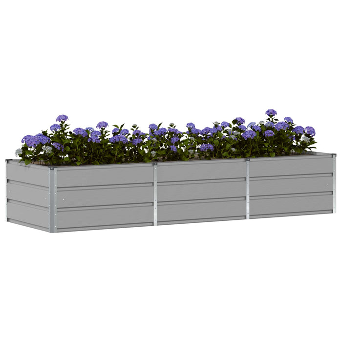 Jardinieră Gri deschis 240 x 80 x 45 cm Oțel - WALTI WALTI