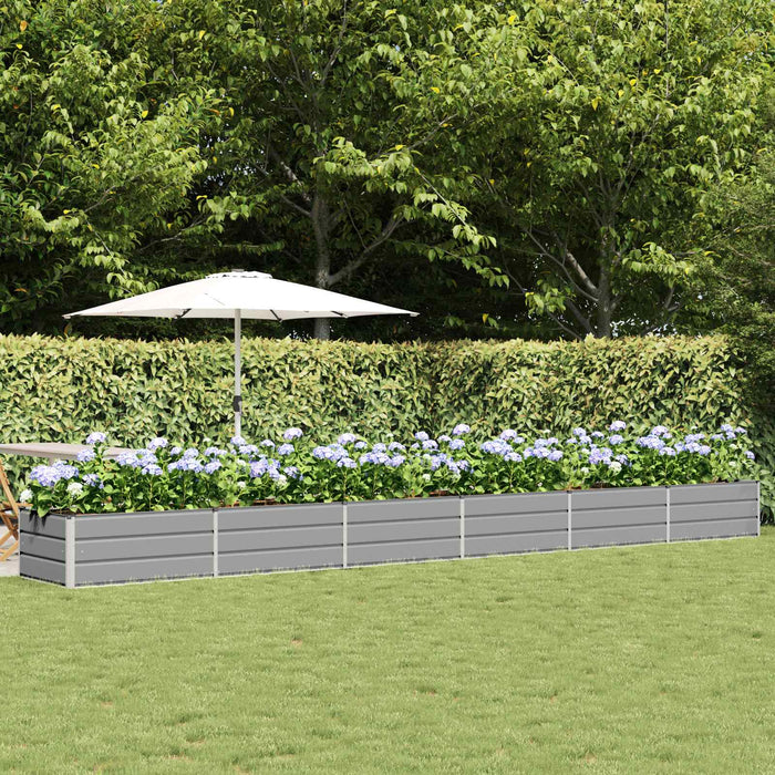 Jardinieră Gri deschis 600 x 80 x 45 cm Oțel - WALTI WALTI