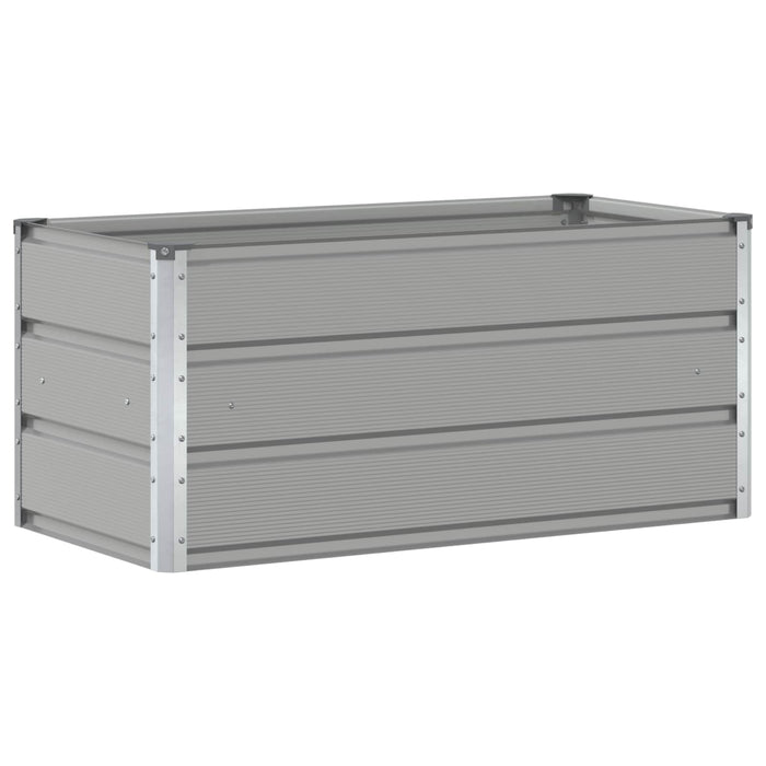 Jardinieră Gri deschis 100 x 50 x 45 cm Oțel Galvanizat WALTI
