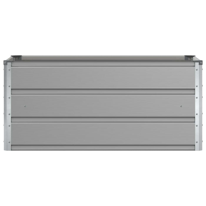 Jardinieră Gri deschis 100 x 50 x 45 cm Oțel Galvanizat WALTI