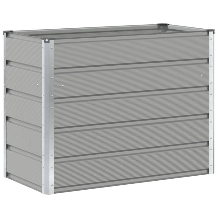 Jardinieră Gri deschis 100 x 50 x 77 cm Oțel Galvanizat - WALTI WALTI