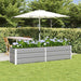 Jardinieră Gri deschis 195 x 50 x 45 cm Oțel Galvanizat - WALTI WALTI