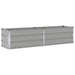 Jardinieră Gri deschis 195 x 50 x 45 cm Oțel Galvanizat - WALTI WALTI