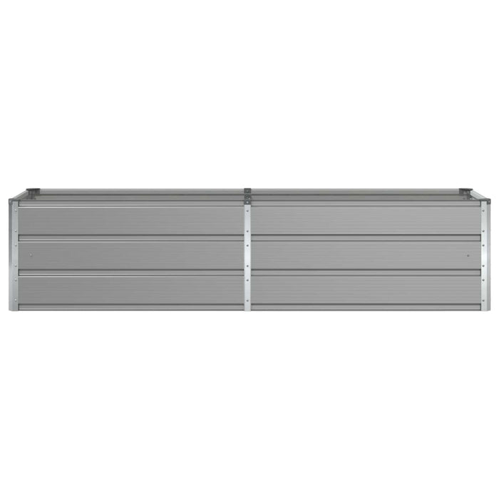 Jardinieră Gri deschis 195 x 50 x 45 cm Oțel Galvanizat - WALTI WALTI