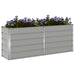 Jardinieră Gri deschis 195 x 50 x 75 cm Oțel Galvanizat - WALTI WALTI