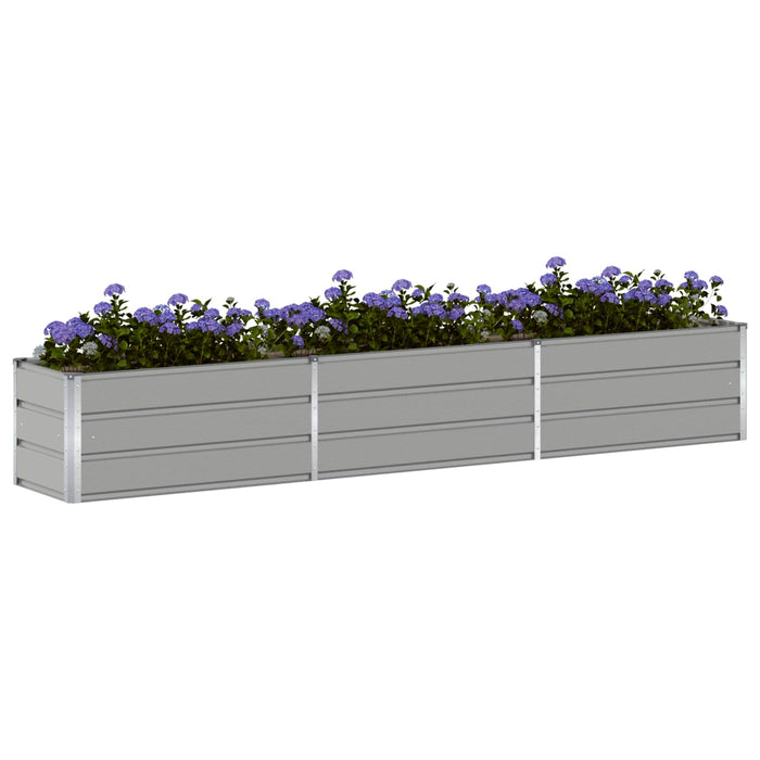 Jardinieră Gri deschis 290 x 50 x 45 cm Oțel Galvanizat - WALTI WALTI