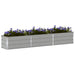 Jardinieră Gri deschis 290 x 50 x 45 cm Oțel Galvanizat - WALTI WALTI