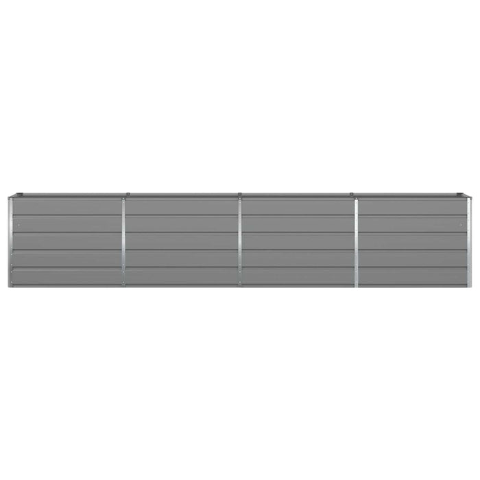 Jardinieră Gri deschis 385 x 50 x 75 cm Oțel Galvanizat - WALTI WALTI