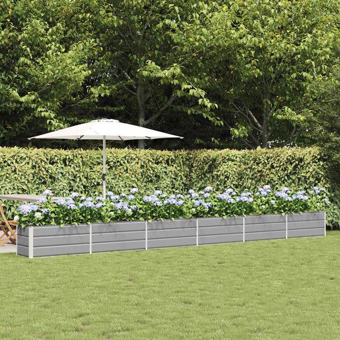 Jardinieră Gri deschis 580 x 50 x 45 cm Oțel Galvanizat - WALTI WALTI