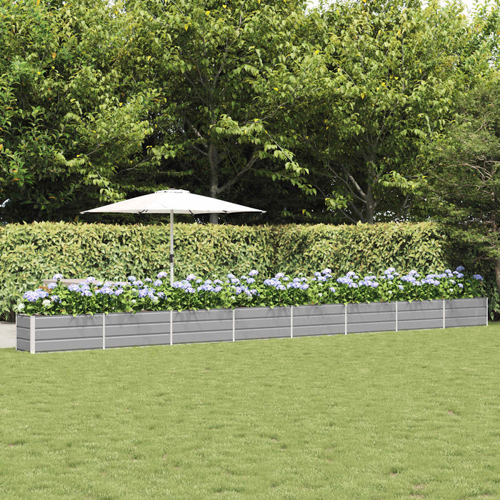 Jardinieră Gri deschis 770 x 50 x 45 cm Oțel Galvanizat - WALTI WALTI