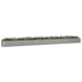 Jardinieră Gri deschis 770 x 50 x 45 cm Oțel Galvanizat - WALTI WALTI