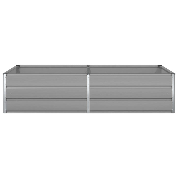 Jardinieră Gri deschis 195 x 100 x 45 cm Oțel Galvanizat - WALTI WALTI