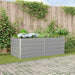 Jardinieră Gri deschis 195 x 100 x 45 cm Oțel Galvanizat - WALTI WALTI