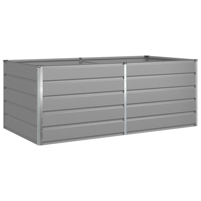 Jardinieră Gri deschis 195 x 100 x 45 cm Oțel Galvanizat - WALTI WALTI