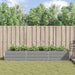Jardinieră Gri deschis 195 x 100 x 45 cm Oțel Galvanizat - WALTI WALTI