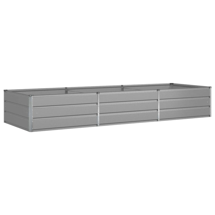 Jardinieră Gri deschis 195 x 100 x 45 cm Oțel Galvanizat - WALTI WALTI