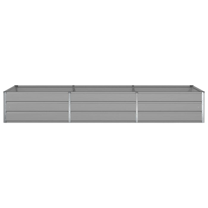 Jardinieră Gri deschis 195 x 100 x 45 cm Oțel Galvanizat - WALTI WALTI