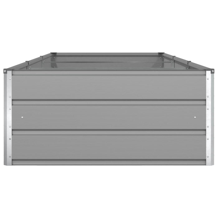 Jardinieră Gri deschis 195 x 100 x 45 cm Oțel Galvanizat - WALTI WALTI