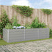 Jardinieră Gri deschis 195 x 100 x 45 cm Oțel Galvanizat - WALTI WALTI