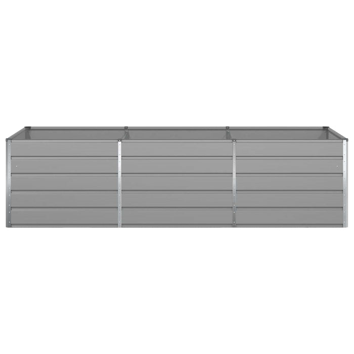 Jardinieră Gri deschis 195 x 100 x 45 cm Oțel Galvanizat - WALTI WALTI