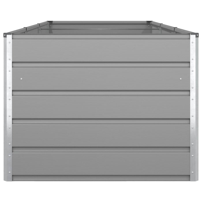 Jardinieră Gri deschis 195 x 100 x 45 cm Oțel Galvanizat - WALTI WALTI