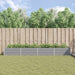 Jardinieră Gri deschis 195 x 100 x 45 cm Oțel Galvanizat - WALTI WALTI