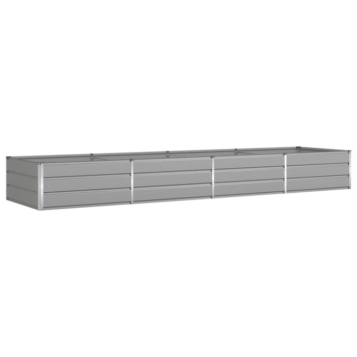 Jardinieră Gri deschis 195 x 100 x 45 cm Oțel Galvanizat - WALTI WALTI