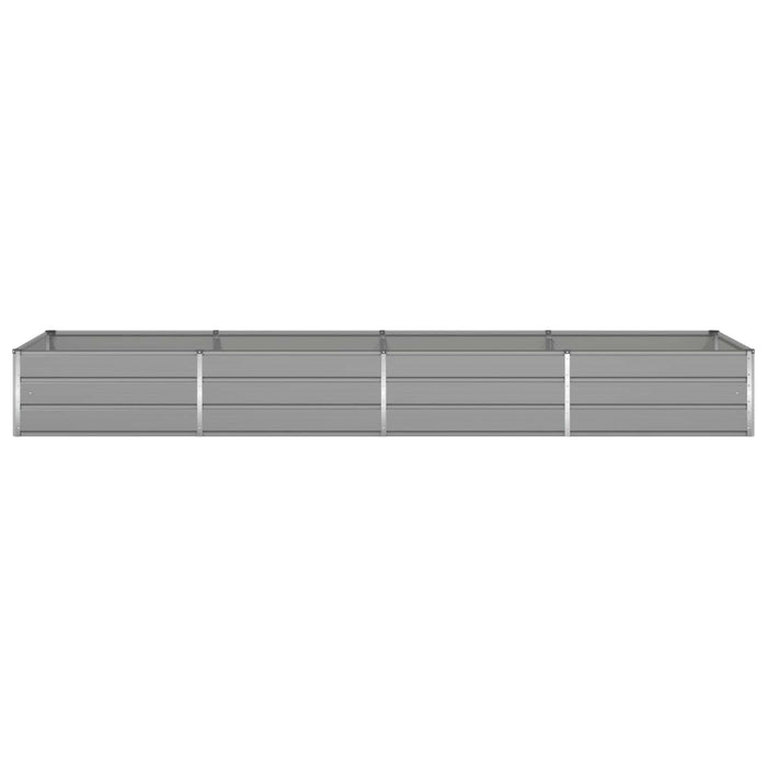 Jardinieră Gri deschis 195 x 100 x 45 cm Oțel Galvanizat - WALTI WALTI