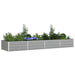 Jardinieră Gri deschis 195 x 100 x 45 cm Oțel Galvanizat - WALTI WALTI