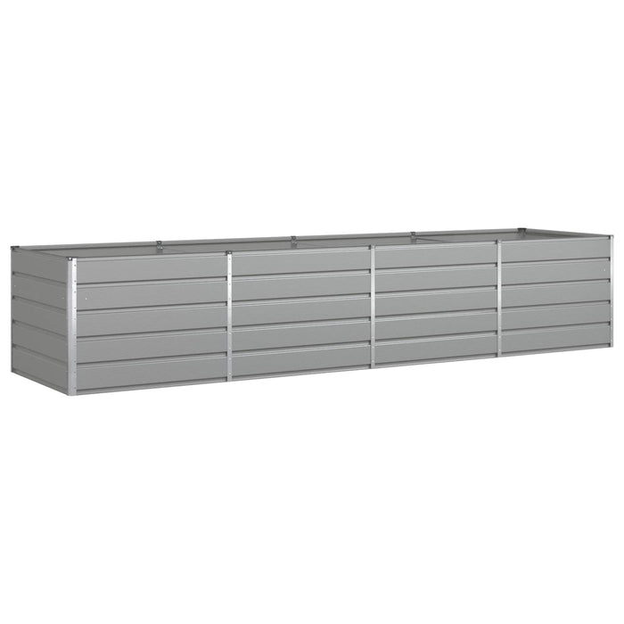 Jardinieră Gri deschis 195 x 100 x 45 cm Oțel Galvanizat - WALTI WALTI