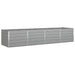 Jardinieră Gri deschis 195 x 100 x 45 cm Oțel Galvanizat - WALTI WALTI