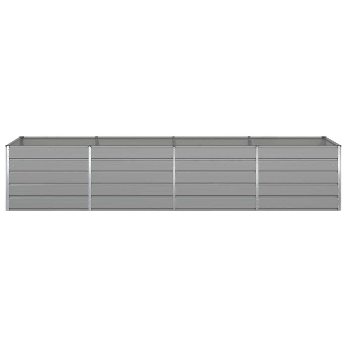 Jardinieră Gri deschis 195 x 100 x 45 cm Oțel Galvanizat - WALTI WALTI