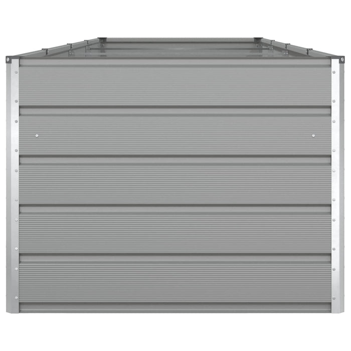 Jardinieră Gri deschis 195 x 100 x 45 cm Oțel Galvanizat - WALTI WALTI