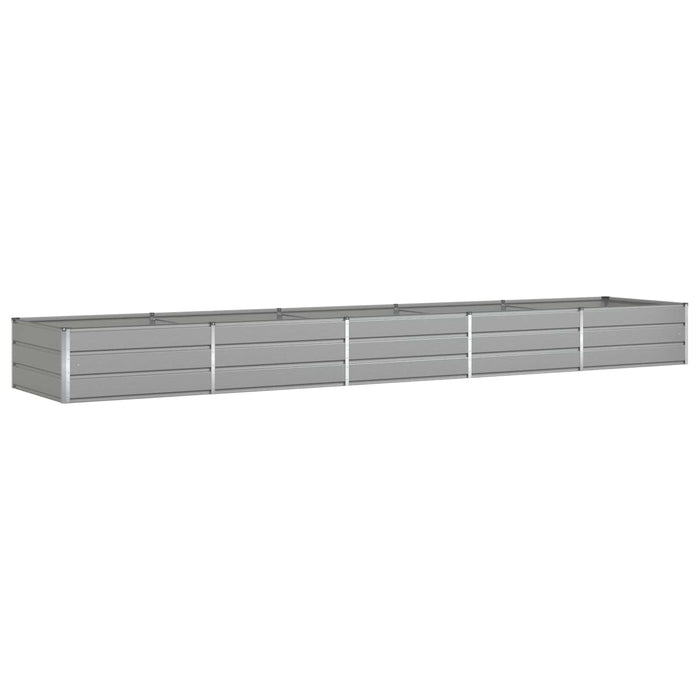 Jardinieră Gri deschis 195 x 100 x 45 cm Oțel Galvanizat - WALTI WALTI