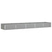 Jardinieră Gri deschis 195 x 100 x 45 cm Oțel Galvanizat - WALTI WALTI