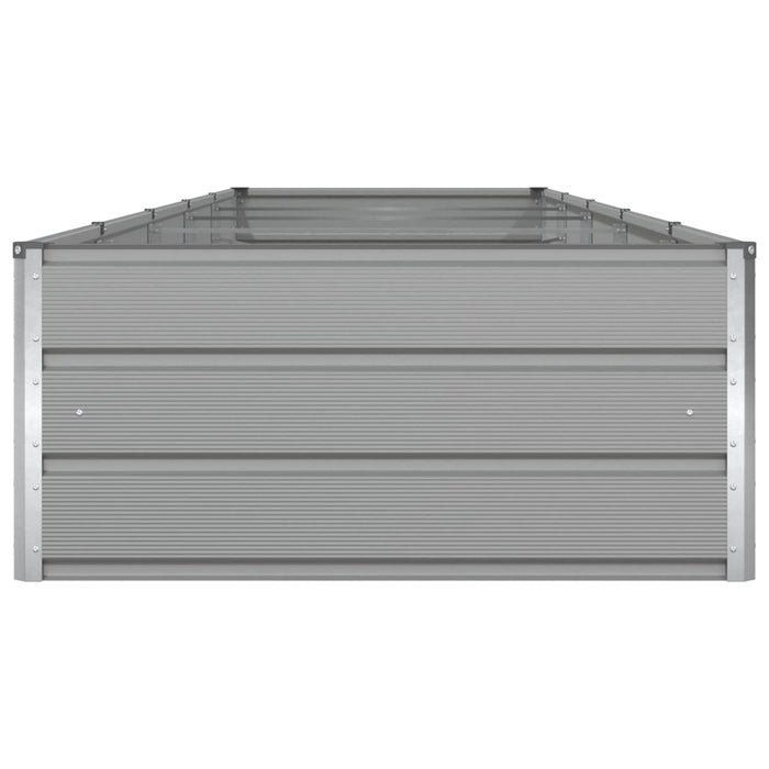 Jardinieră Gri deschis 195 x 100 x 45 cm Oțel Galvanizat - WALTI WALTI