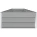 Jardinieră Gri deschis 195 x 100 x 45 cm Oțel Galvanizat - WALTI WALTI