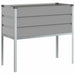 Jardinieră Gri deschis 100 x 45 x 90 cm Oțel Galvanizat - WALTI WALTI